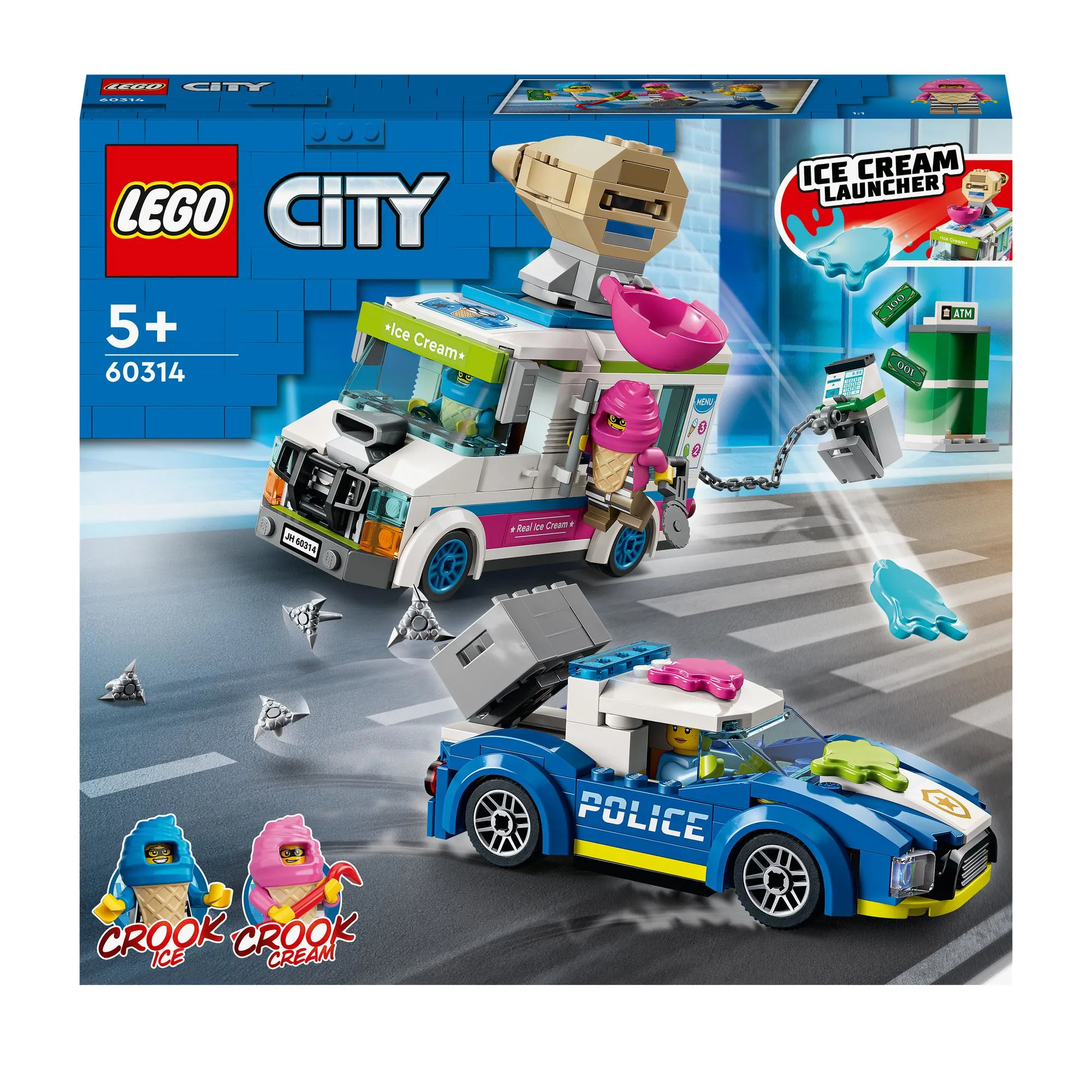 60314 Eiswagen-Verfolgungsjagd NEU & OVP ! LEGO® City 