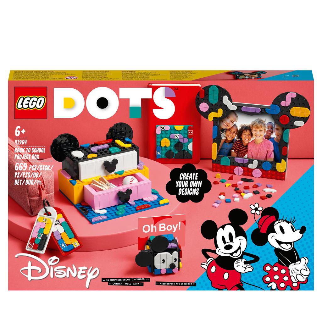 LEGO® DOTS - 41964 Micky & Minnie Kreativbox zum Schulanfang
