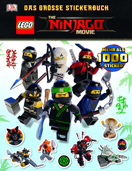 THE LEGO® NINJAGO® MOVIE Das große Stickerbuch