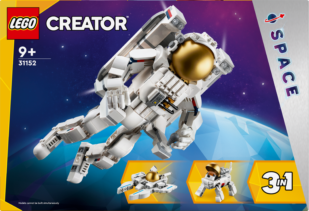 LEGO® Creator Astronaut im Weltraum (31152); 3-in-1-Spielset